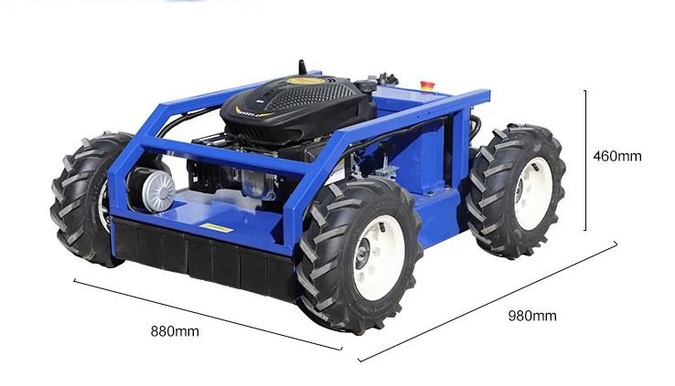 LM500-W: Remote Control Lawn Mower - Simple Astuce