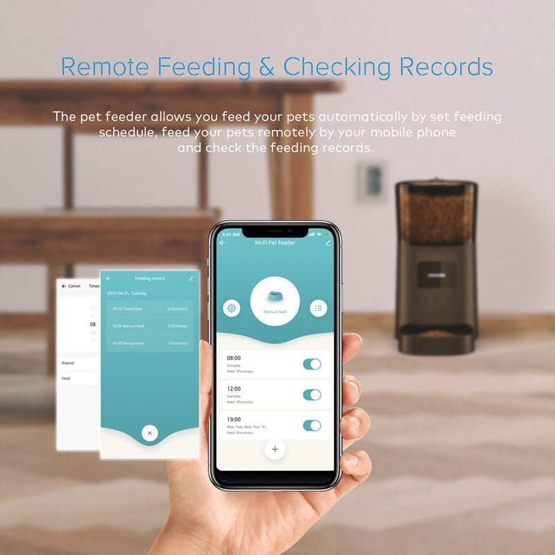 SmartServe Remote Pet Feeder - Simple Astuce