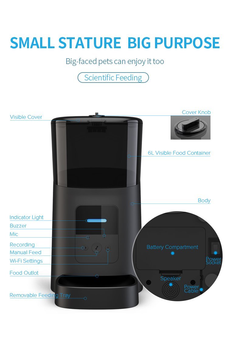 SmartServe Remote Pet Feeder - Simple Astuce