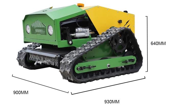 LM500-PRO: Remote Lawn Mower - Simple Astuce